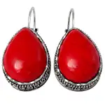 cercei coral picatura