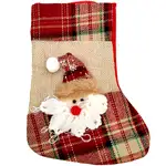 decoratiune craciun soseta mos craciun