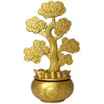 ornament copac bani auriu