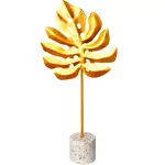 ornament metalic frunza monstera