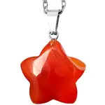 pandantiv agata rosie steluta 1