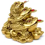 3 broaste cu 3 picioare, remediu pentru bani, statueta 7.5 cm