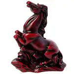 Cal rosu in doua picioare, statueta feng shui pentru noroc de dragoste, relatii si fertilitate