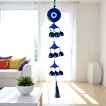 Clopoței de vânt cu pagoda si Ochi Protector, talisman pentru protecție și energie pozitivă, 80 cm
