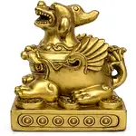Pi Yao înaripat Sui Po, obiect feng shui protectie impotriva energiilor negative si a bolilor, statueta 75 mm