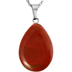 Pandantiv Piatra Soarelui, piatră pentru protecție și dragoste, cristal natural în formă de picătură maro 30 cm 