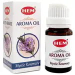 Ulei Rozmarin pentru aromaterapie, gama HEM profesional Mistyc Oil Rosemary aroma condimentată, 10 ml