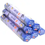 Set 6 cutii betisoare parfumate Salvie Albastra, gama profesionala Hem Blue Sage purificarea spatiilor, suport gratuit
