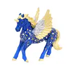 Statuetă Unicorn Celest, remediu feng shui, metal solid 11 cm 
