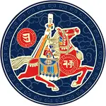 Sticker perioada 9, amuleta Windhorse, simbol pentru noroc și succes