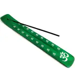 Suport betisoarele parfumate pentru aromaterapie, semnul om pe culoarea chakrei Muladhara a radacinii, 26 cm verde