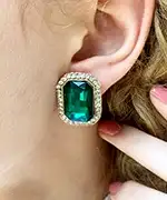 Cercei cu pietre semipretioase