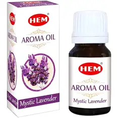 Ulei de Lavanda, aroma fresh, indeparteaza starile de tensiune si induce somn odihnitor, HEM aroma oil Mystic Lavander 10 ml