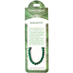 Set bratara Malachit felicitare personalizata, piatra succes in afaceri, femei barbati elastica verde