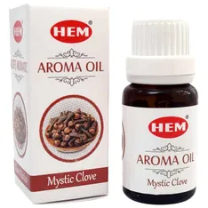 Ulei de Cuisoare aromaterapie, gama profesionala HEM Mystic Clove aroma condimentată, 10 ml