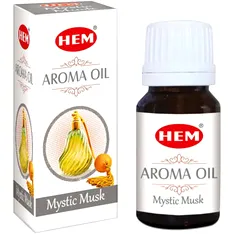 Ulei Mosc aromaterapie, aroma orietală, gama profesionala HEM Mystic Musk aroma oil 10 ml