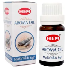 Ulei Salvie Alba aromaterapie, gama profesionala HEM aroma Mystic White Sage 10 ml