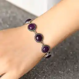 Bratara 7 pietre ametist