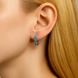 Cercei copii argint 925