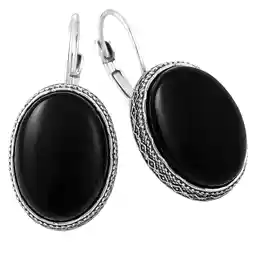 Cercei cu piatra semiprețioasă Onix