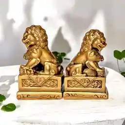 2 Caini Fu statuete Feng Shui