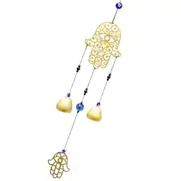 Clopoței de vânt cu Mana lui Fatima și Ochiul protector