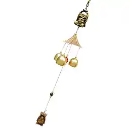 Clopoței de vânt cu Buddha vesel