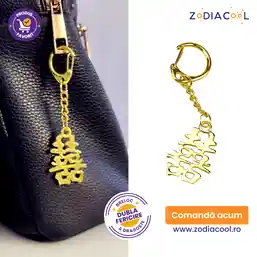 Breloc dubla fericire