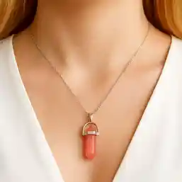 Pandantiv Cuart Cherry