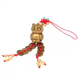 Bufnita cu nod mistic si monede norocoase