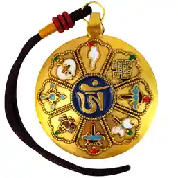 Amuleta tibetană 8 simboluri norocoase pentru multiplicarea norocului