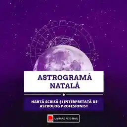 Astrograma natala personalizata