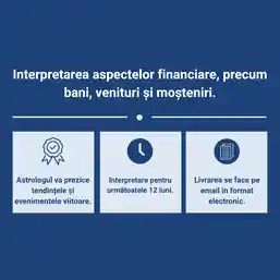 Astrograma previzională pentru bani