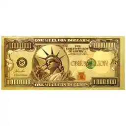 Bancnotă metalică 1.000.000$