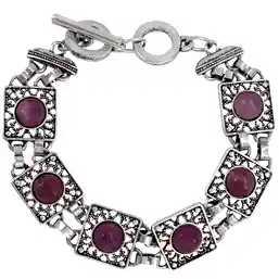 Bratara 6 pietre ametist