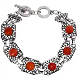 Bratara 6 pietre carneol