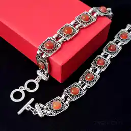 Bratara 6 pietre carneol