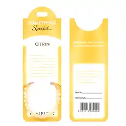 Set bratara Citrin felicitare personalizata