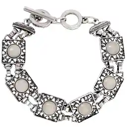 Bratara 6 pietre cristal stanca