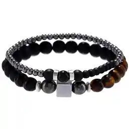 Set 2 bratari dublă magnetică