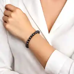 Set bratara Hematit cu felicitare personalizata