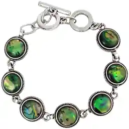 Bratara 7 pietre Mother of Pearl