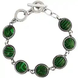 Bratara 7 pietre Malachit