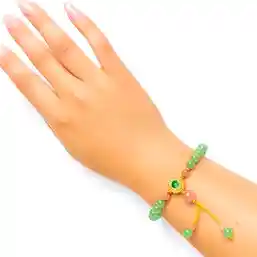 Brățară Aventurin cu mandală florală