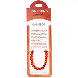 Set bratara Carneol cu felicitare personalizata