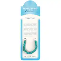 Set bratara Turcoaz cu felicitare personalizata