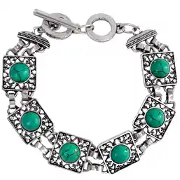 Bratara 6 pietre Turcoaz