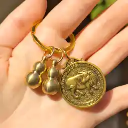 Breloc zodia Bivol cu WuLou