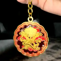 Breloc Amuleta cu Cele Patru Arme ale Regilor Cerești