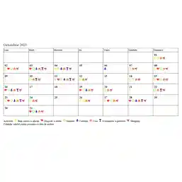 Calendar personal 12 luni